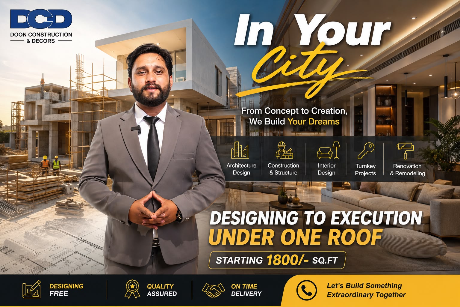 Doon Construction & Decors - Building Dreams in Dehradun